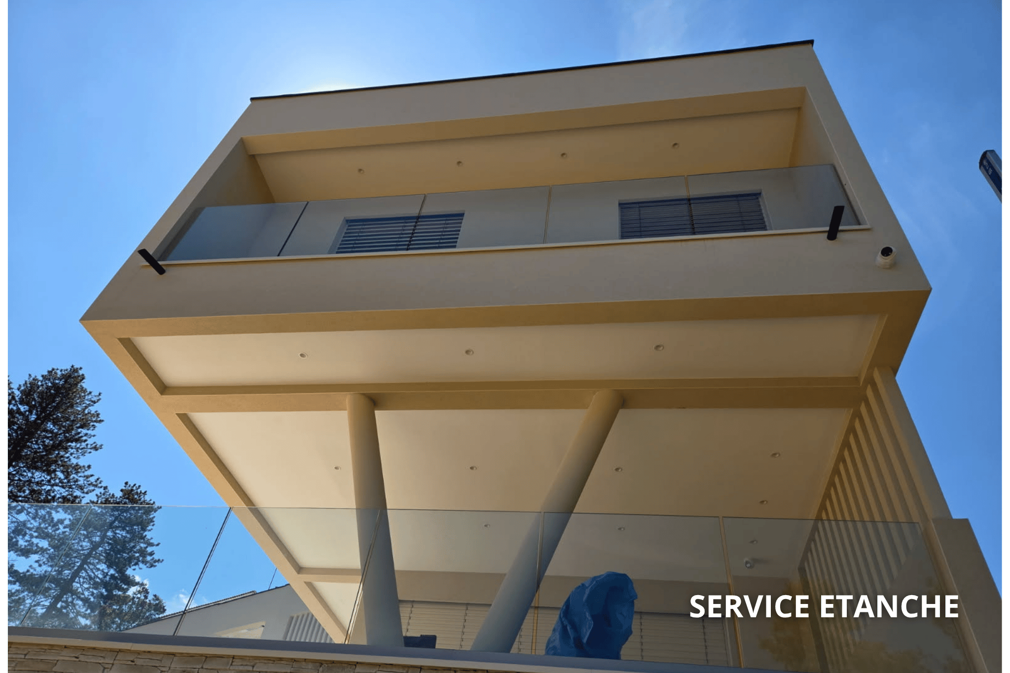 Gestion des eaux pluviales sur bâtiment architecte
